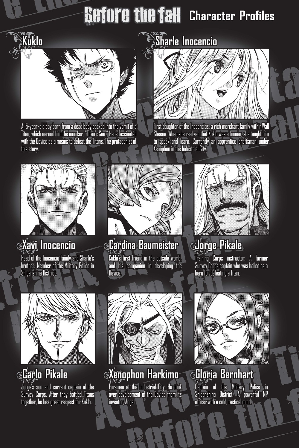 Read Attack on Titan - Before the Fall Manga Online