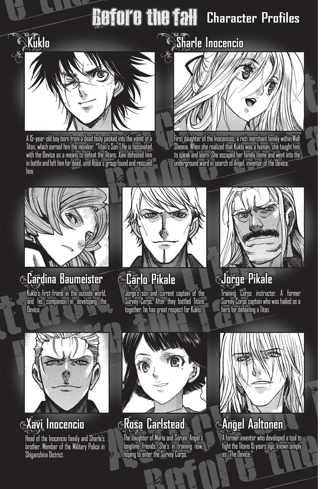 Read Attack on Titan - Before the Fall Manga Online