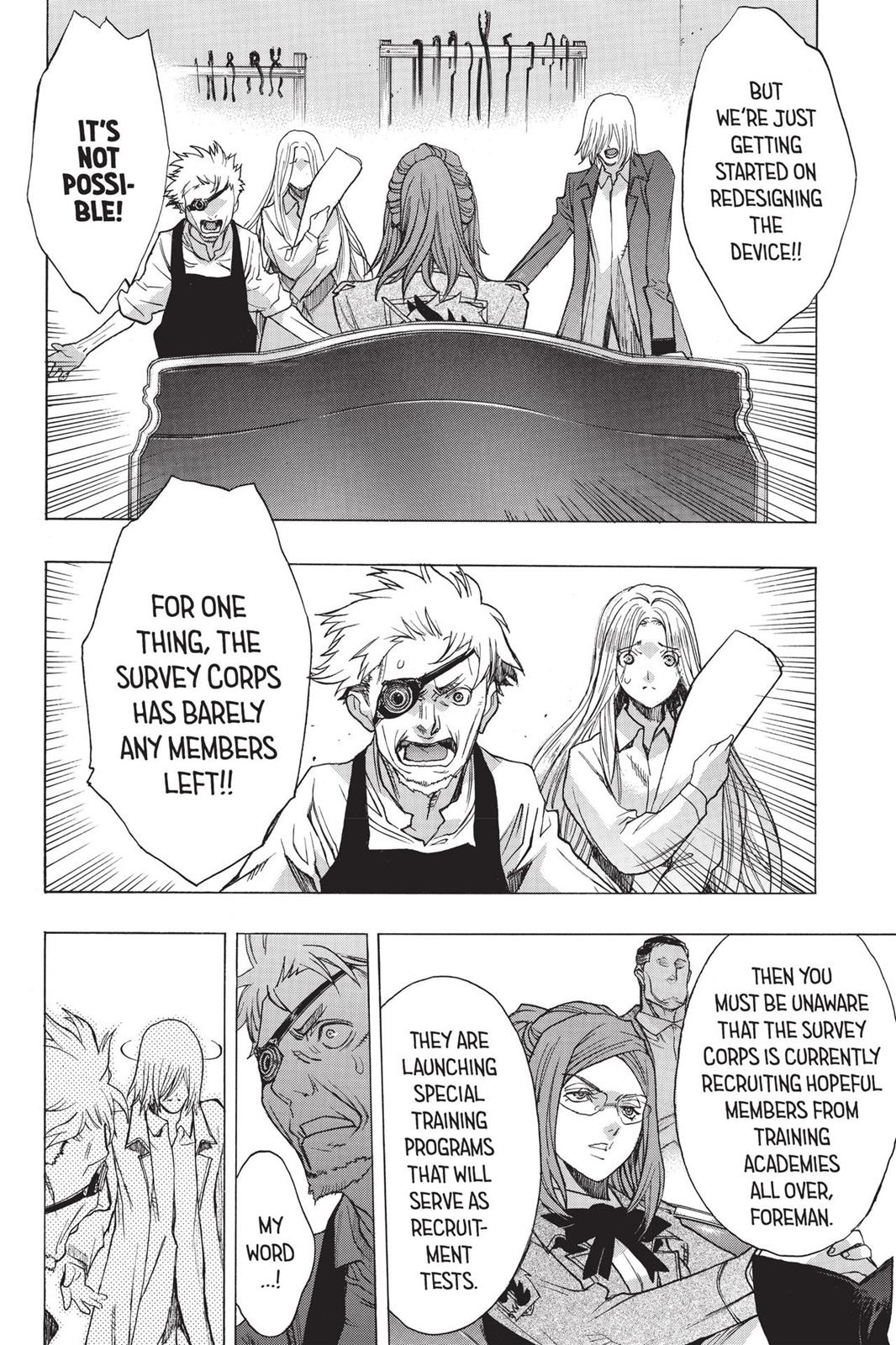 Read Attack on Titan - Before the Fall Manga Online