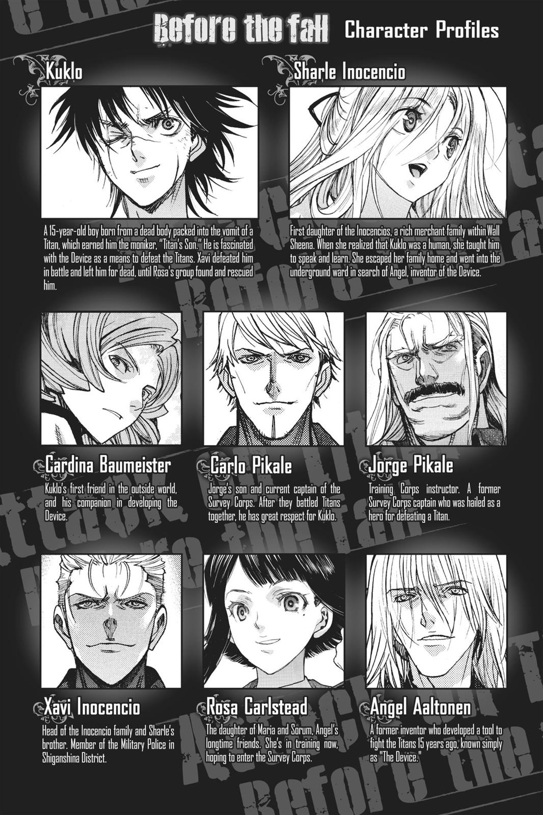 Read Attack on Titan - Before the Fall Manga Online