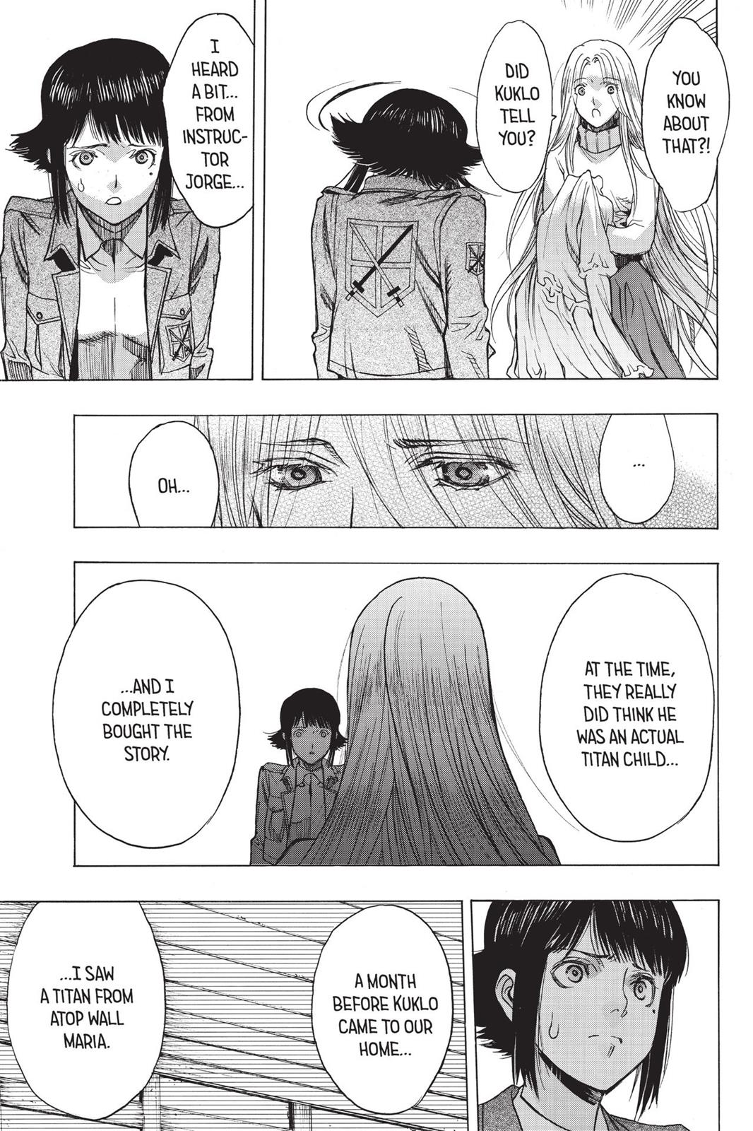 Read Attack on Titan - Before the Fall Manga Online