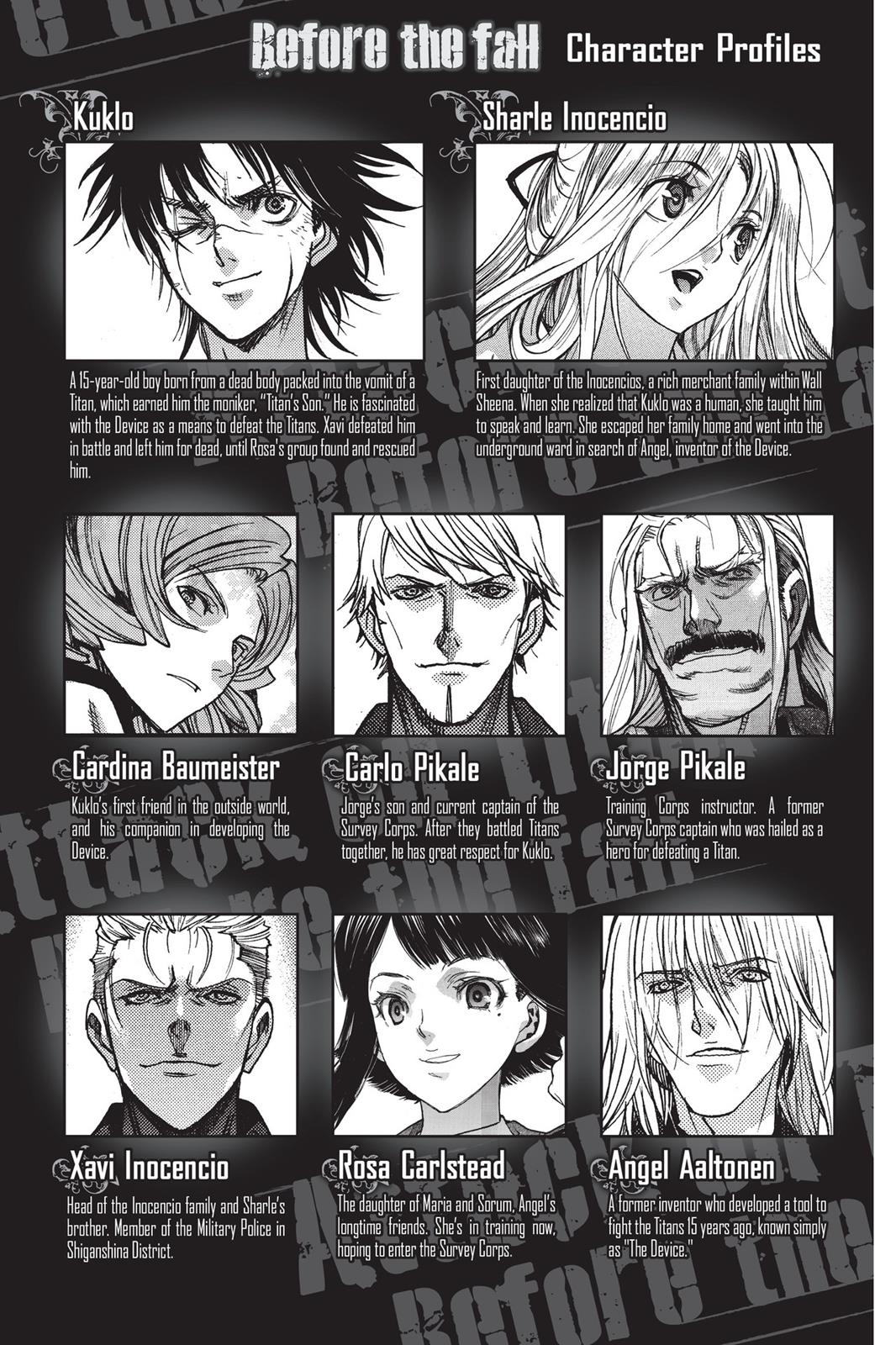 Read Attack on Titan - Before the Fall Manga Online