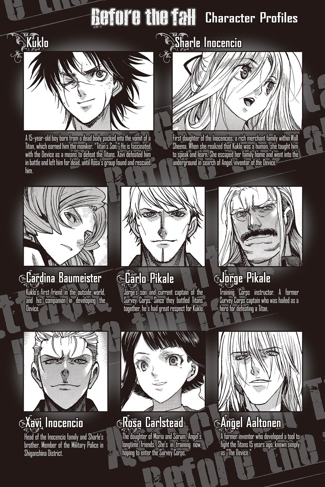 Read Attack on Titan - Before the Fall Manga Online