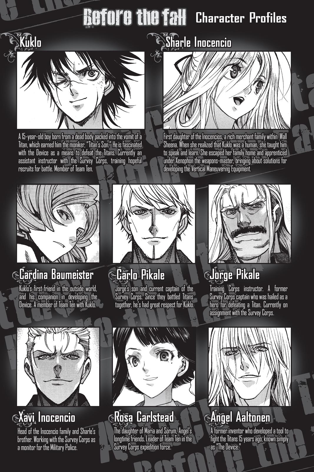 Read Attack on Titan - Before the Fall Manga Online