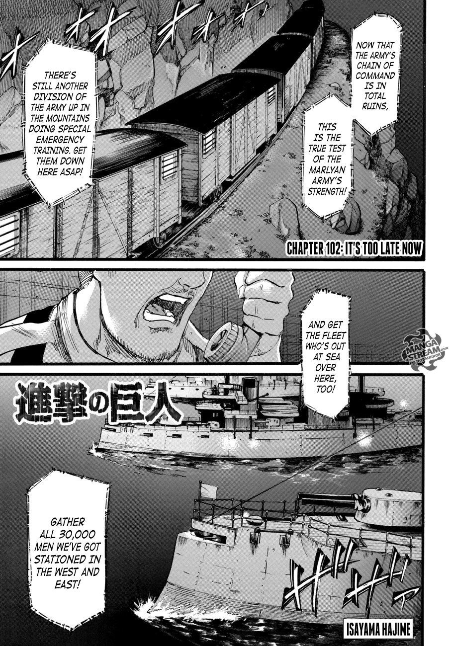 Read Attack on Titan Manga Online