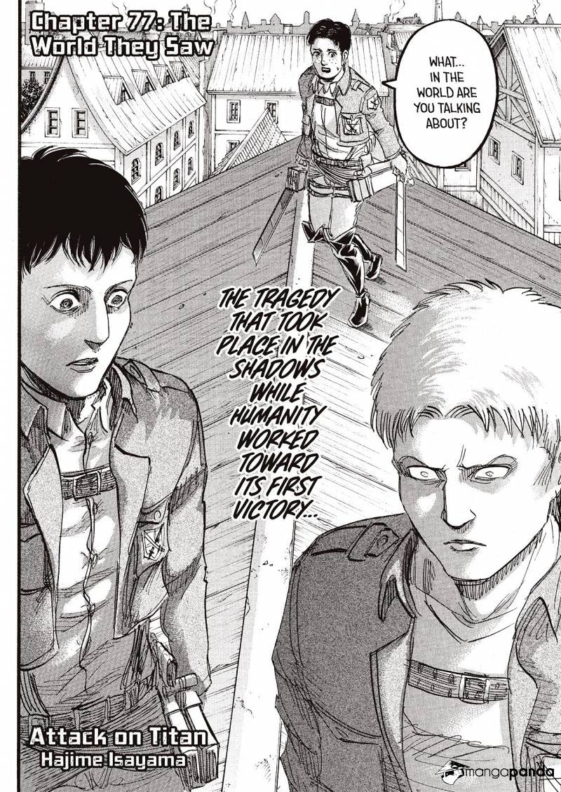 Read Attack on Titan Manga Online