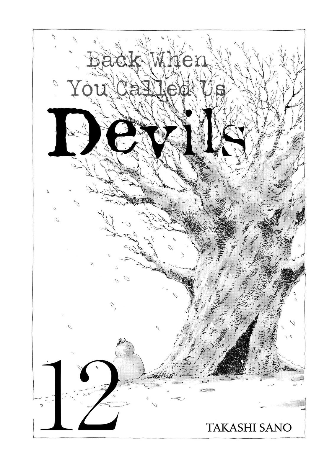Read Back When You Called Us Devils Manga Online