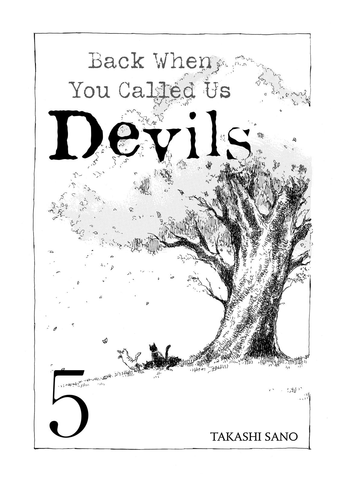 Read Back When You Called Us Devils Manga Online