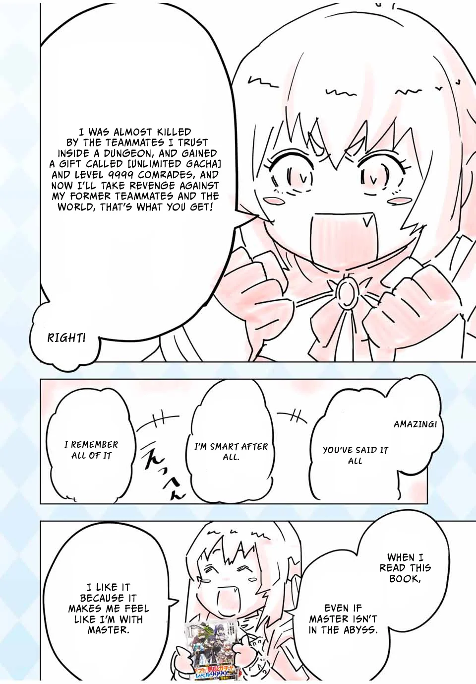 Read Backstabbed in a Backwater Dungeon - My Party Tried to Kill Me, But Thanks to an Infinite Gacha I Got LVL 9999 Friends and Am Out For Revenge Manga Online