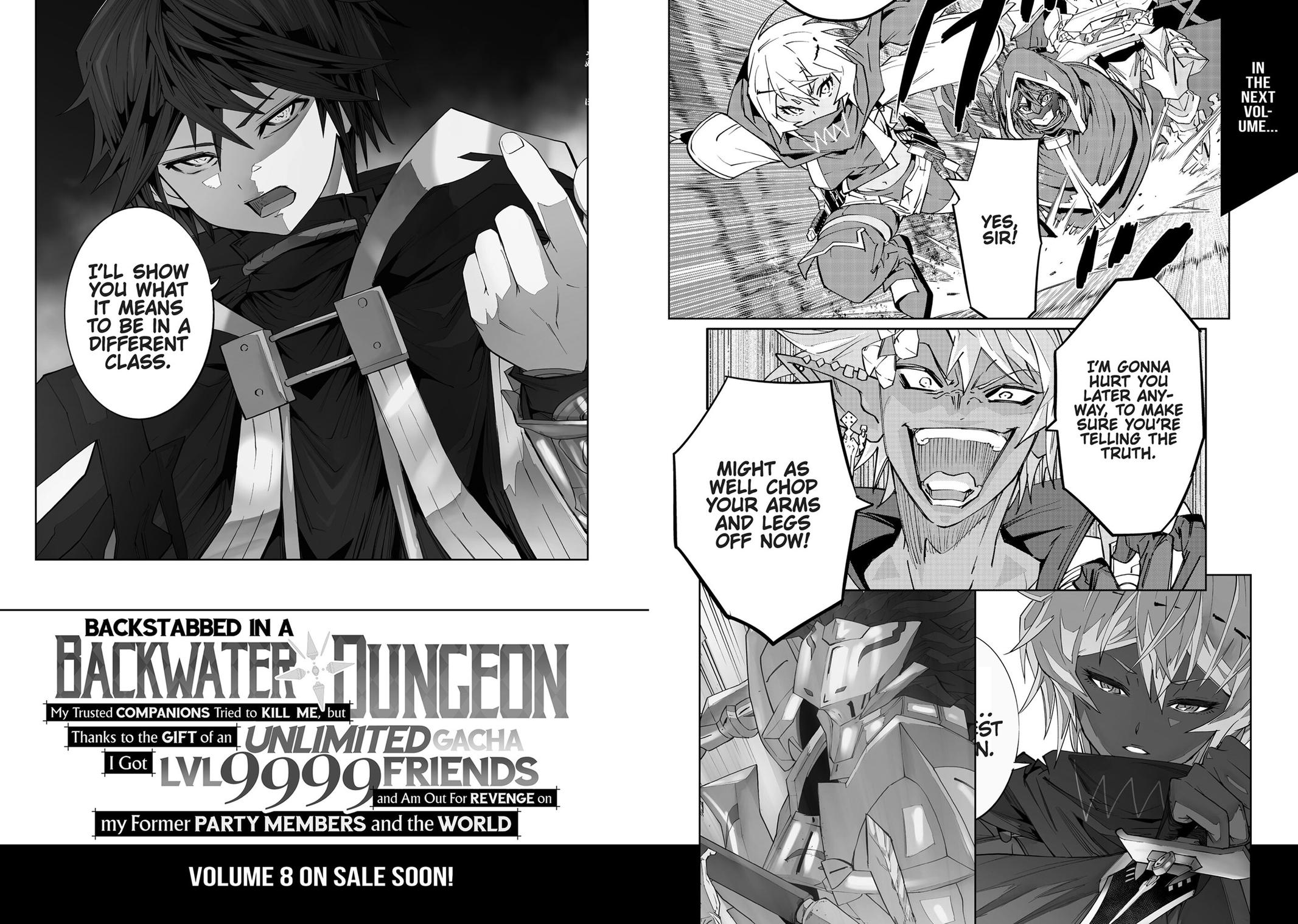 Read Backstabbed in a Backwater Dungeon - My Party Tried to Kill Me, But Thanks to an Infinite Gacha I Got LVL 9999 Friends and Am Out For Revenge Manga Online