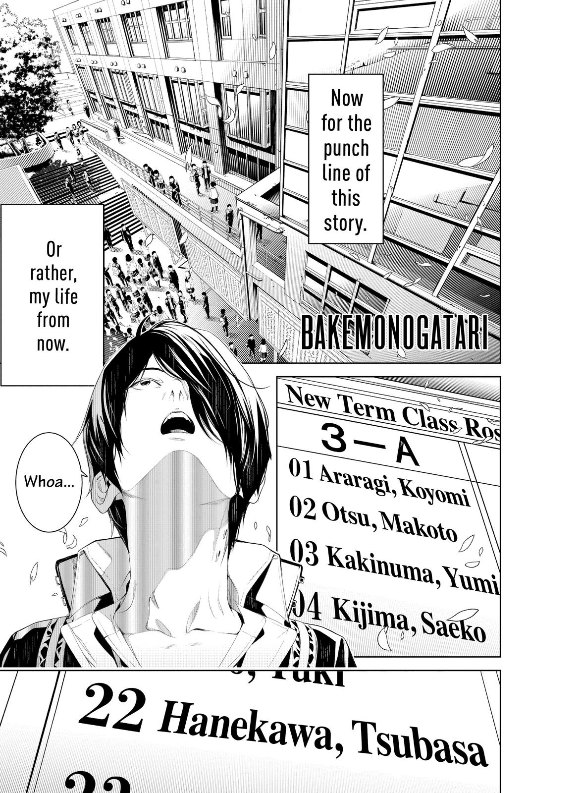 Read Bakemonogatari Manga Online