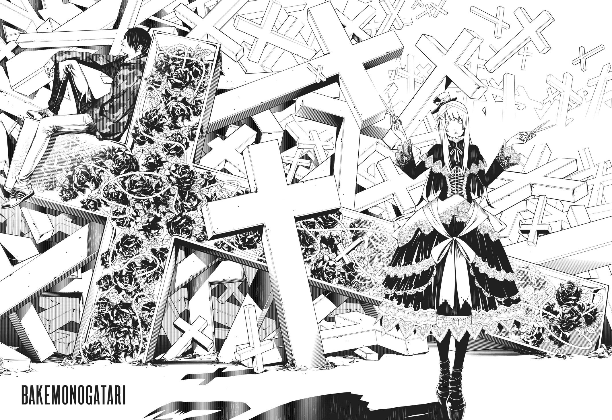 Read Bakemonogatari Manga Online