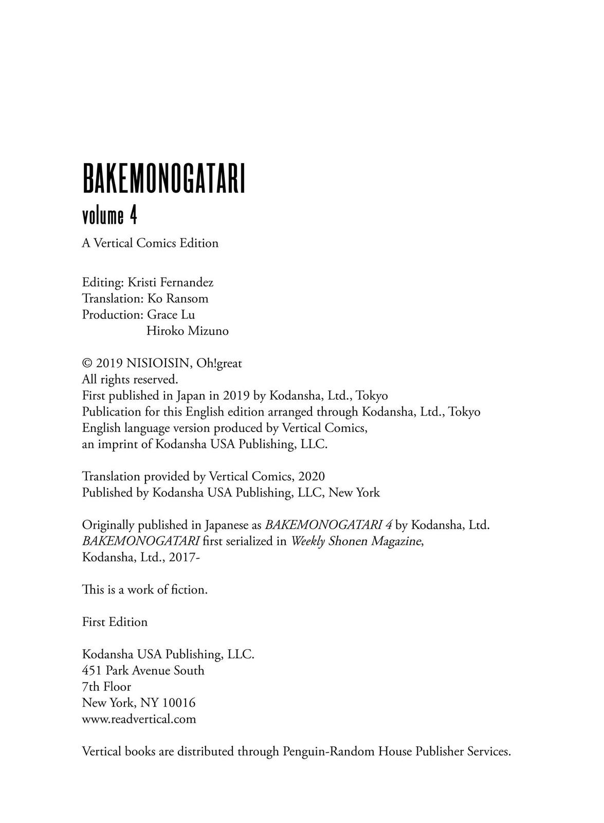 Read Bakemonogatari Manga Online