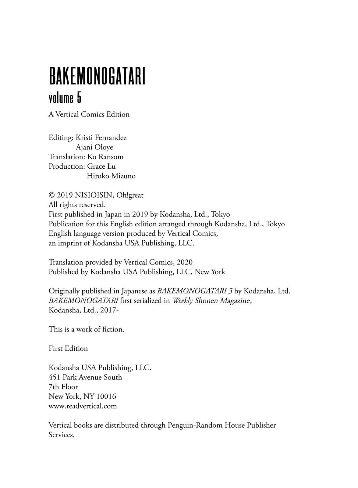 Read Bakemonogatari Manga Online