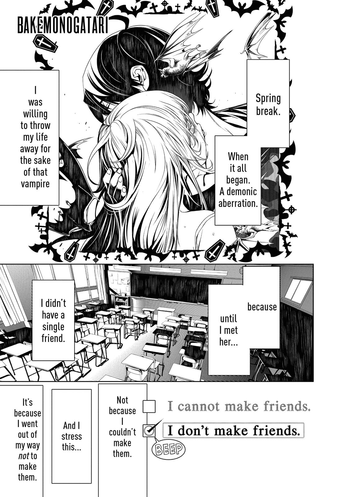 Read Bakemonogatari Manga Online