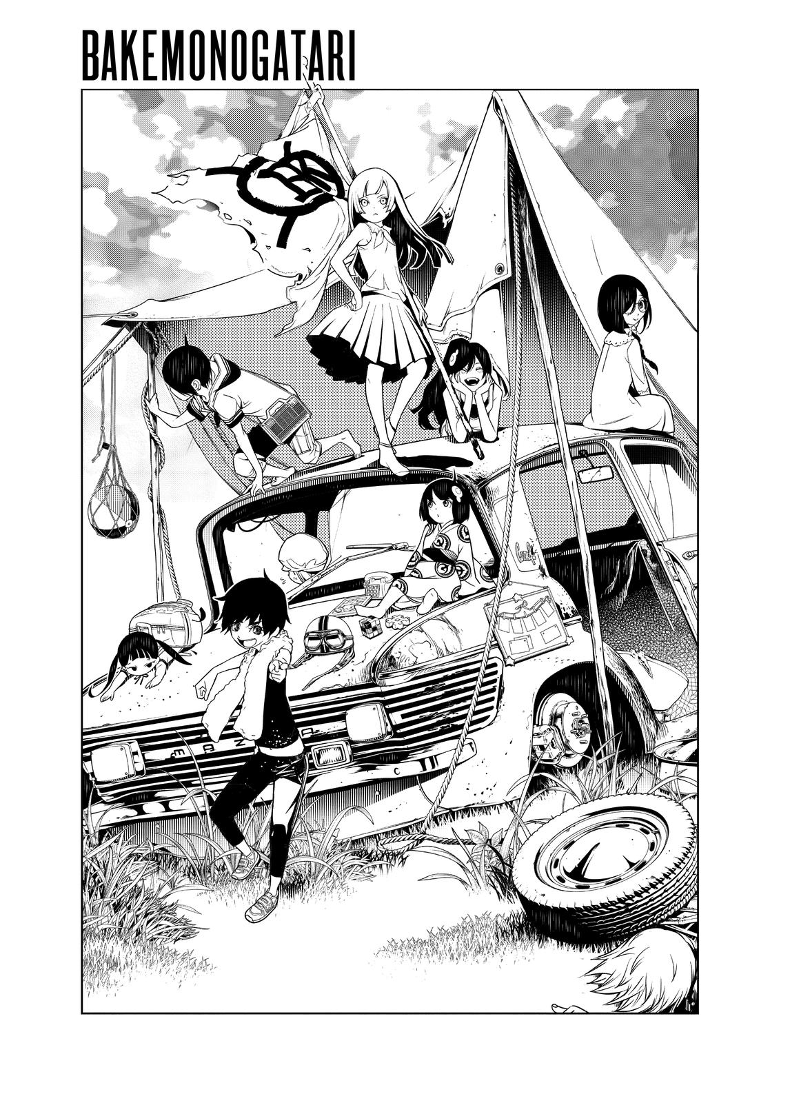 Read Bakemonogatari Manga Online