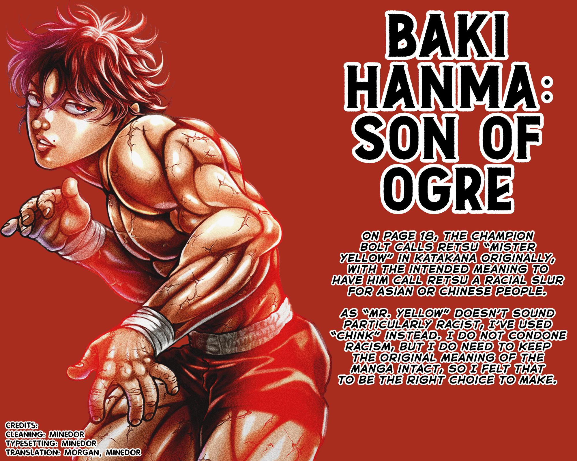 Read Baki - Son of Ogre Manga Online