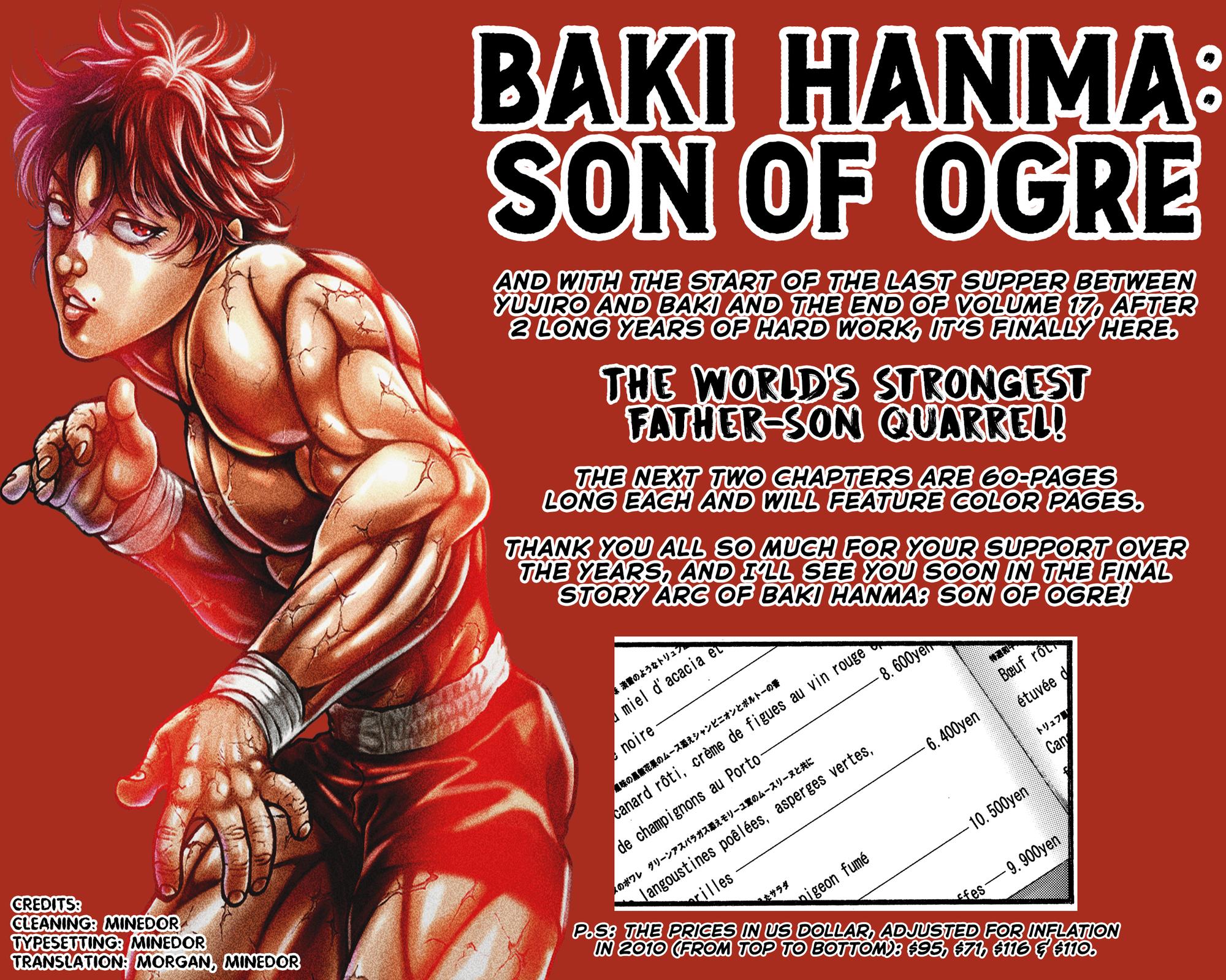 Read Baki - Son of Ogre Manga Online