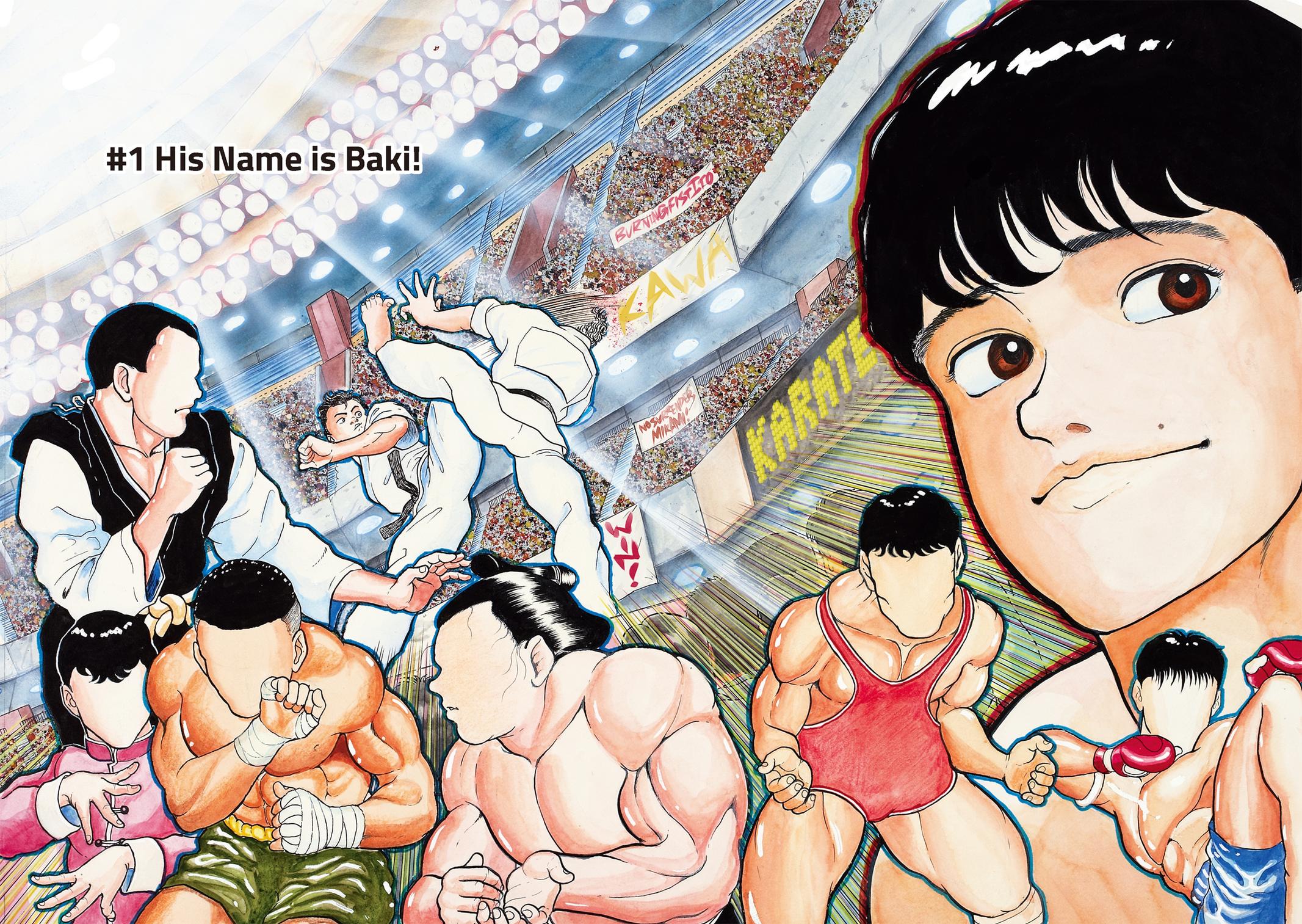 Read Baki The Grappler Manga Online