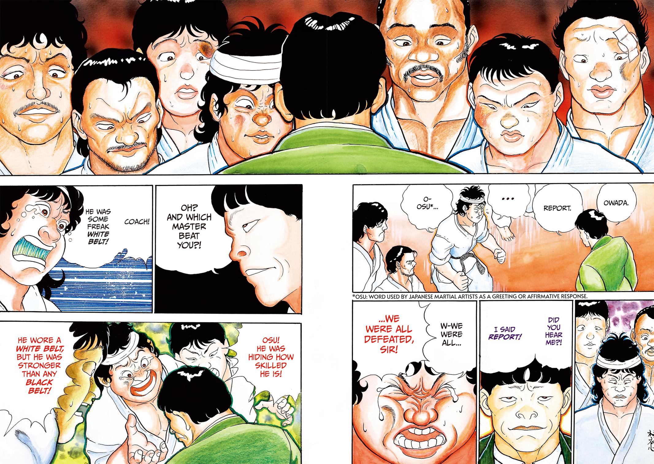 Read Baki The Grappler Manga Online