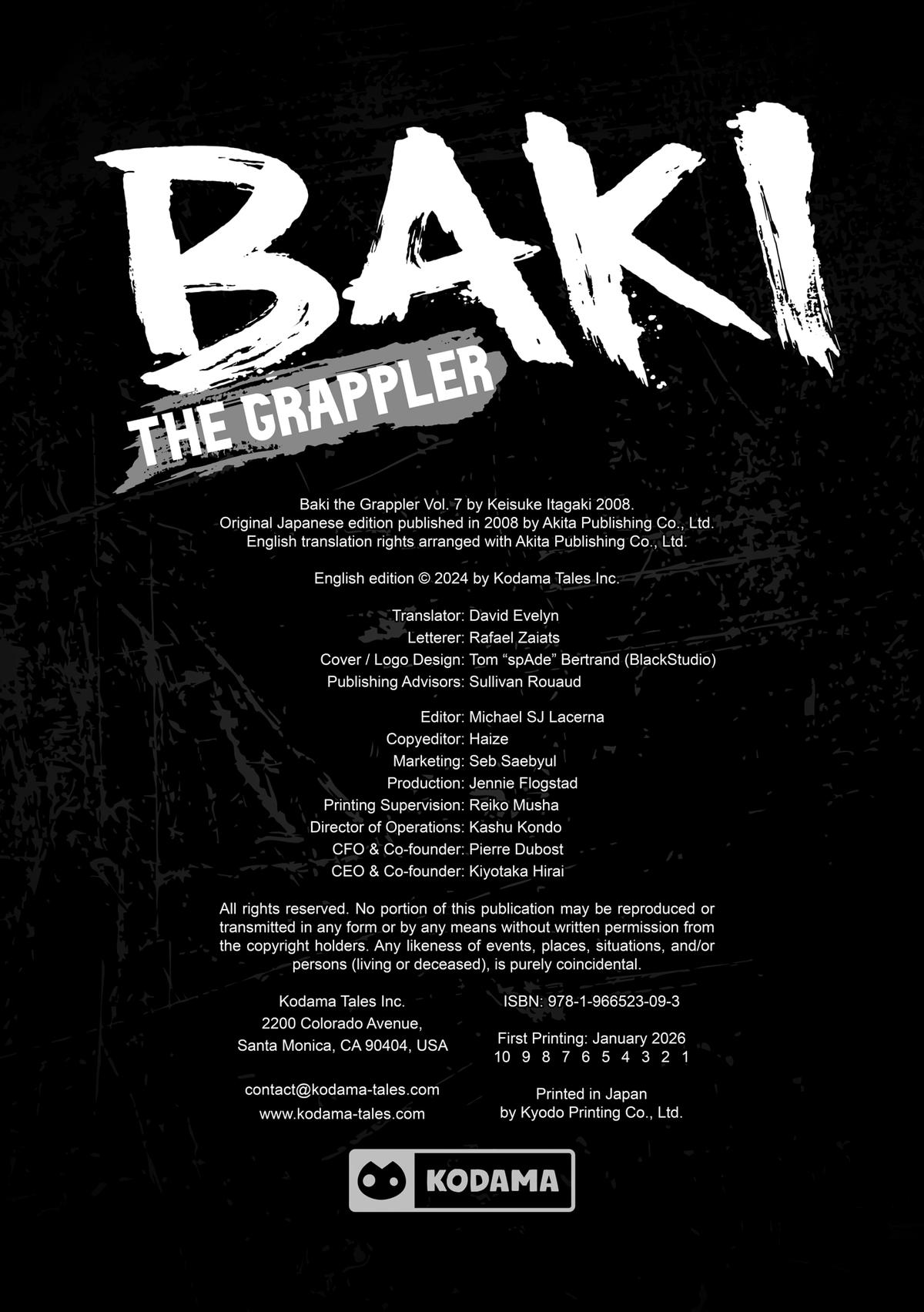 Read Baki The Grappler Manga Online
