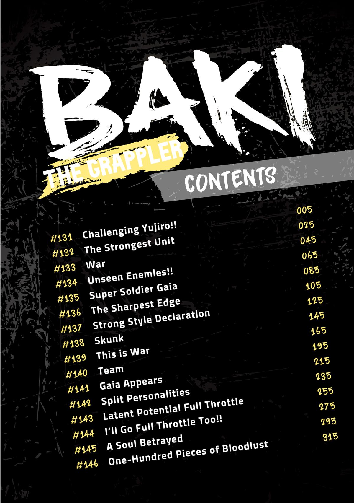 Read Baki The Grappler Manga Online
