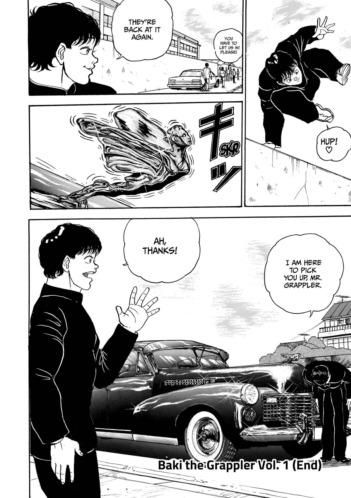 Read Baki The Grappler Manga Online