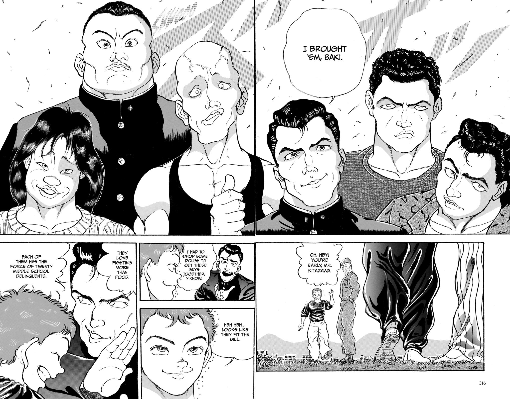 Read Baki The Grappler Manga Online