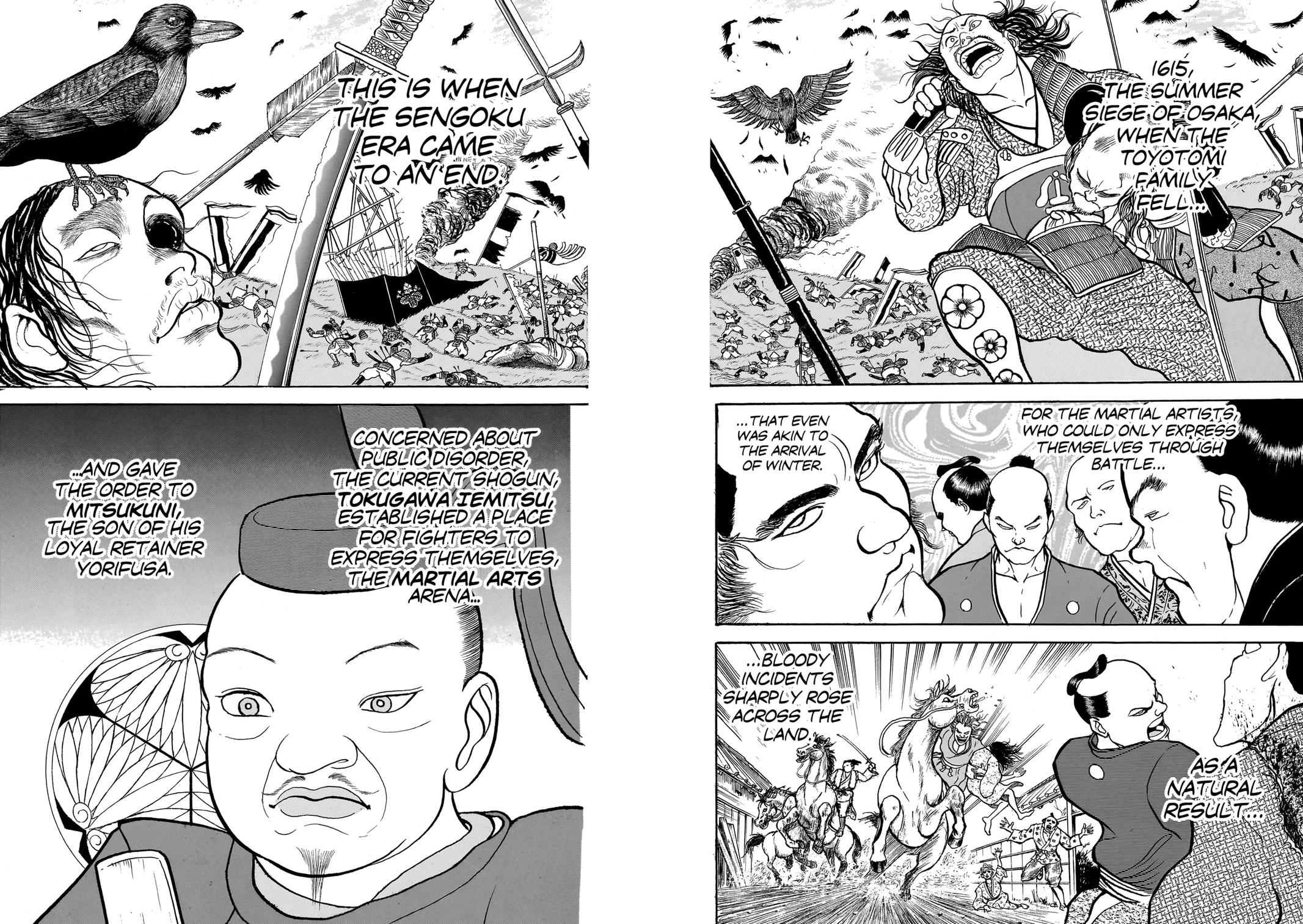 Read Baki The Grappler Manga Online