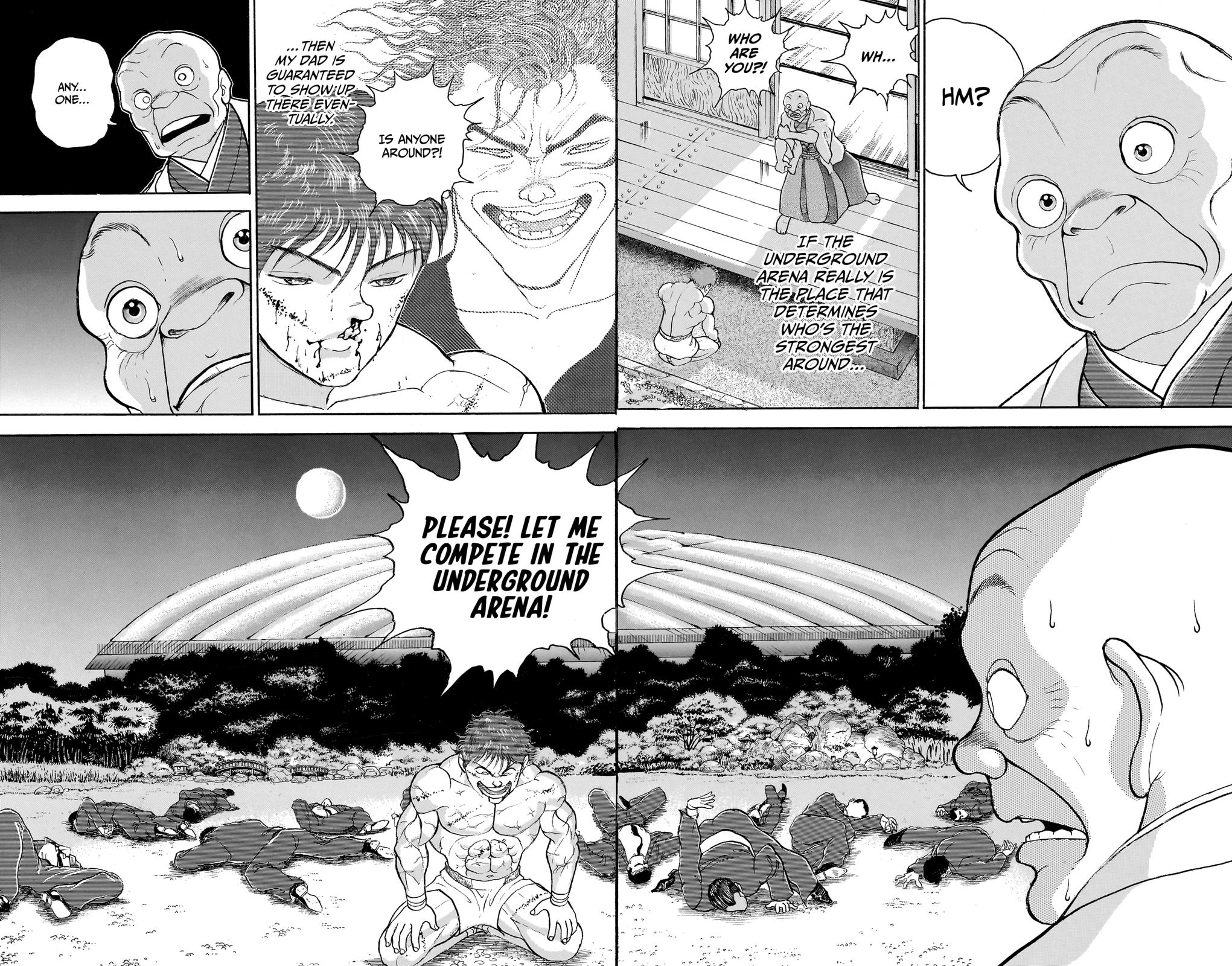 Read Baki The Grappler Manga Online