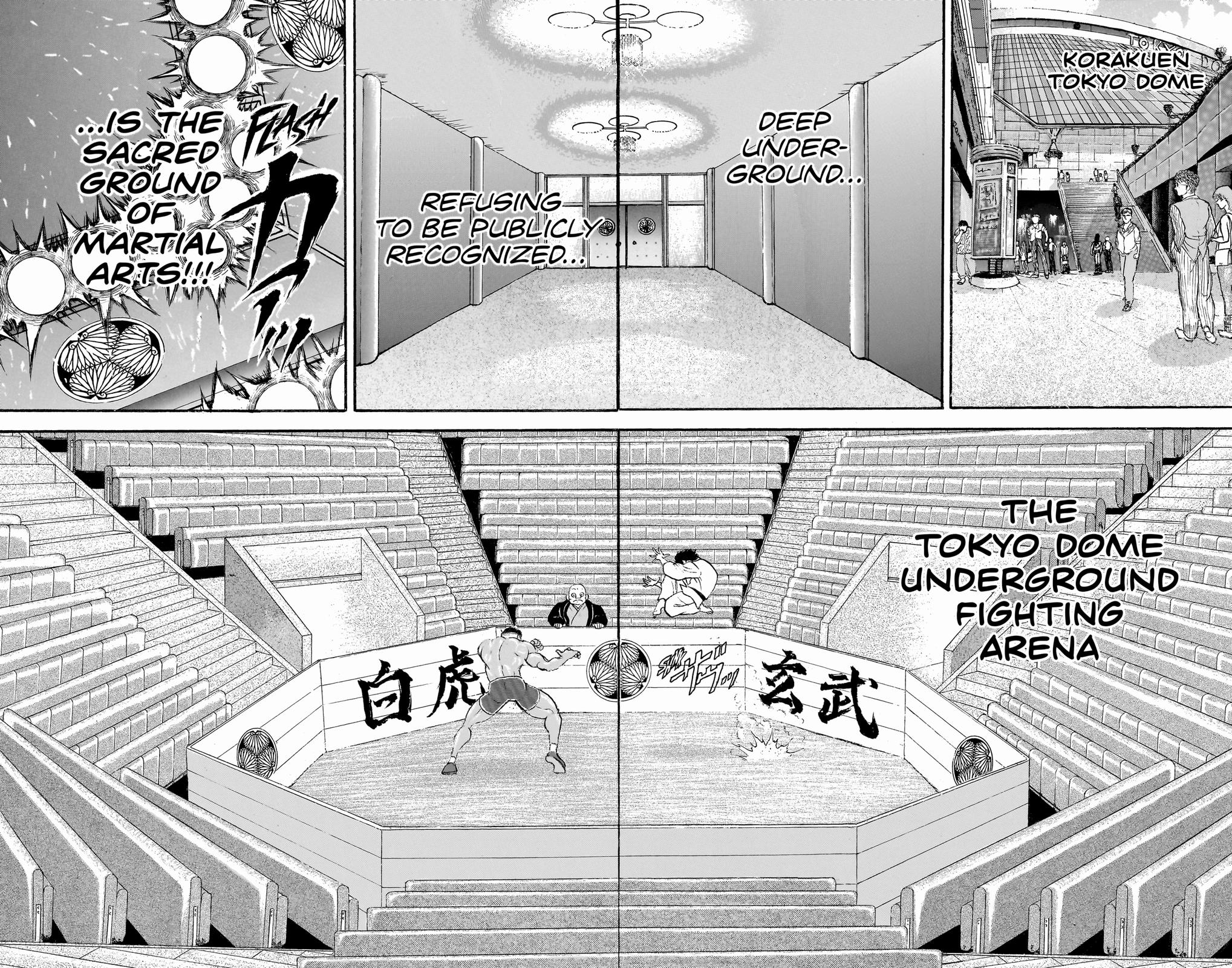 Read Baki The Grappler Manga Online
