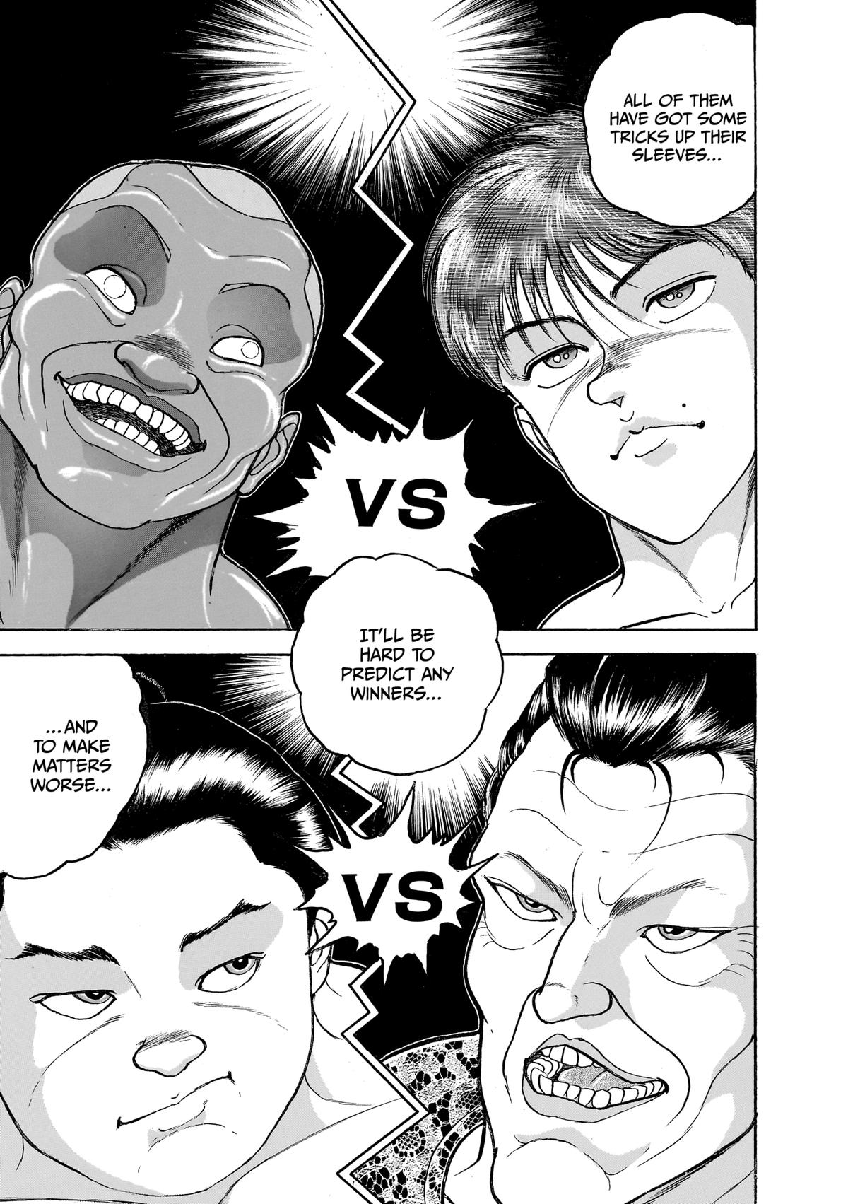 Read Baki The Grappler Manga Online