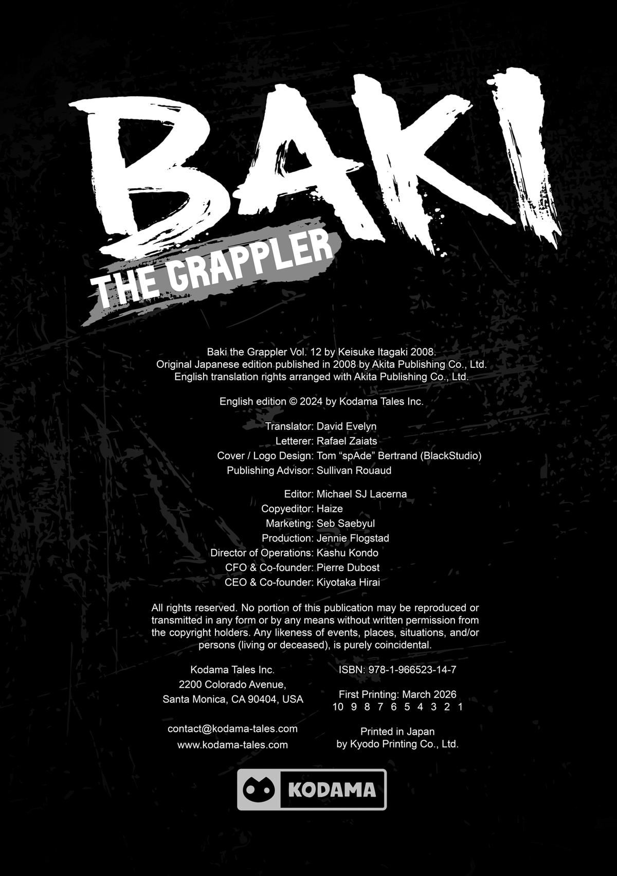 Read Baki The Grappler Manga Online