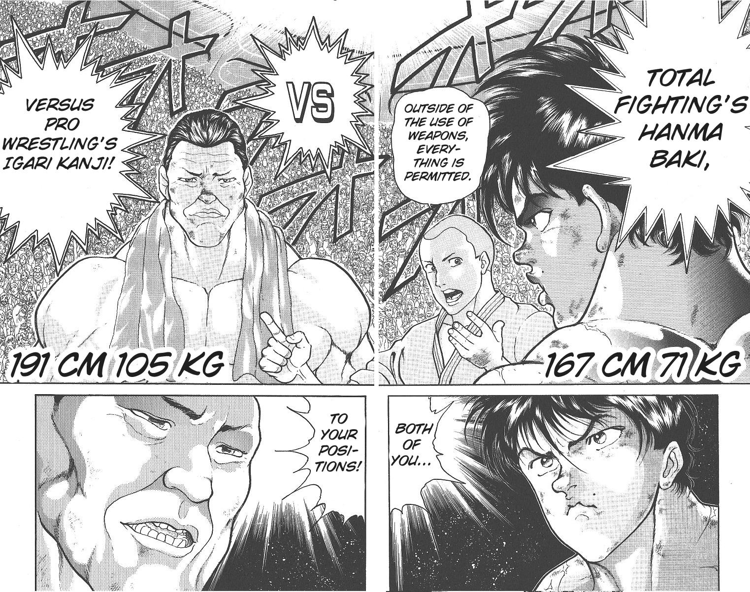 Read Baki The Grappler Manga Online