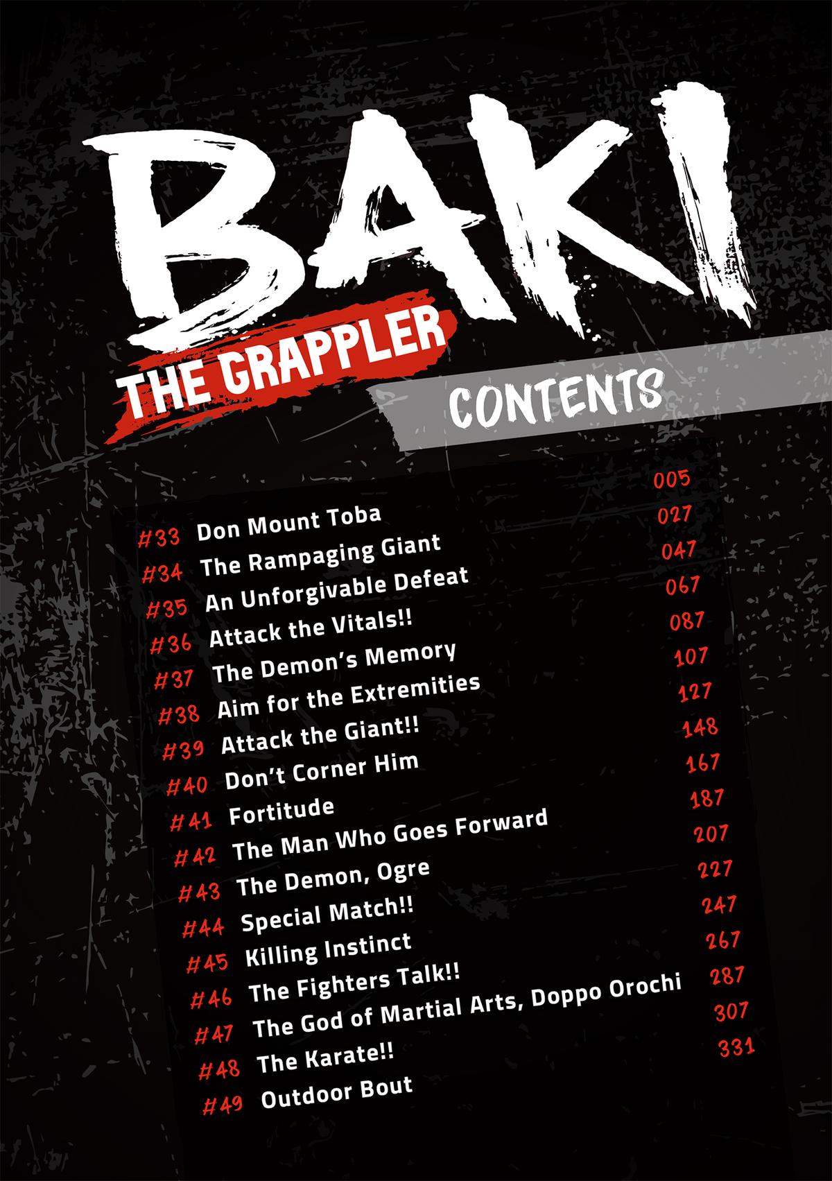 Read Baki The Grappler Manga Online