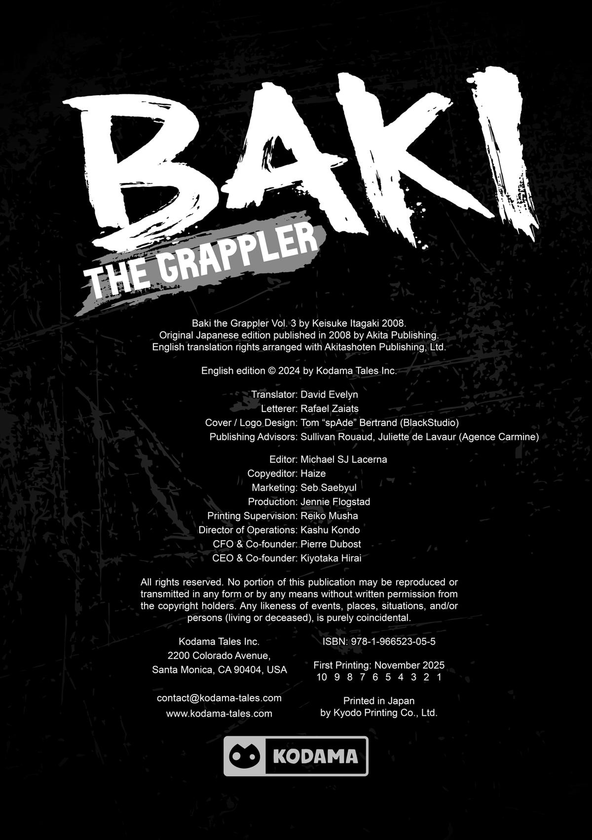 Read Baki The Grappler Manga Online