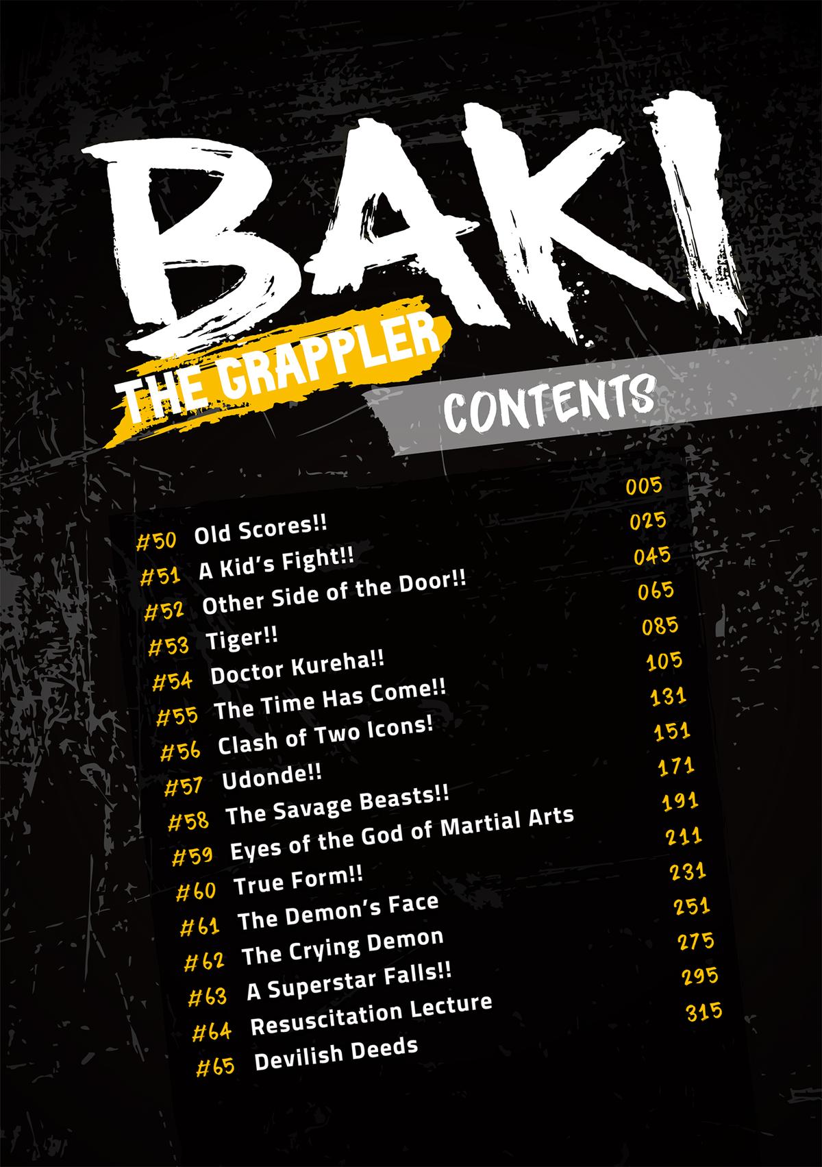Read Baki The Grappler Manga Online