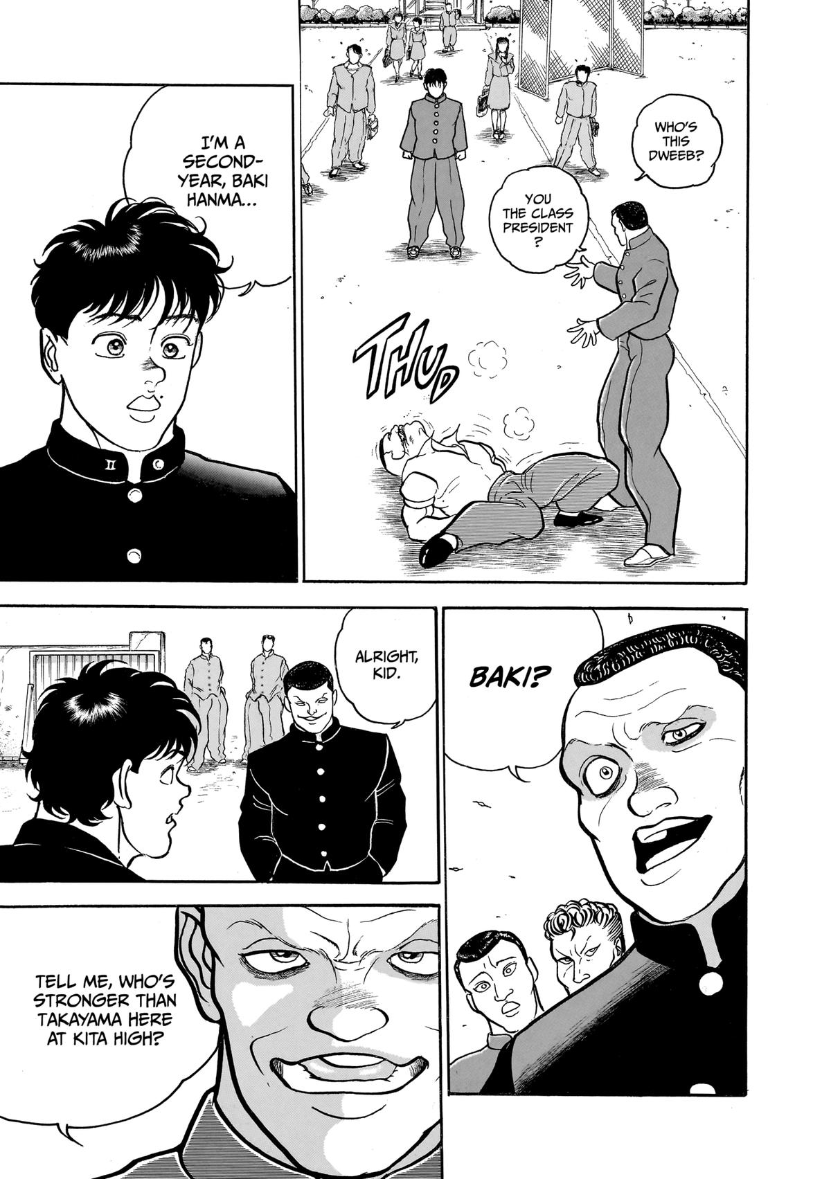 Read Baki The Grappler Manga Online