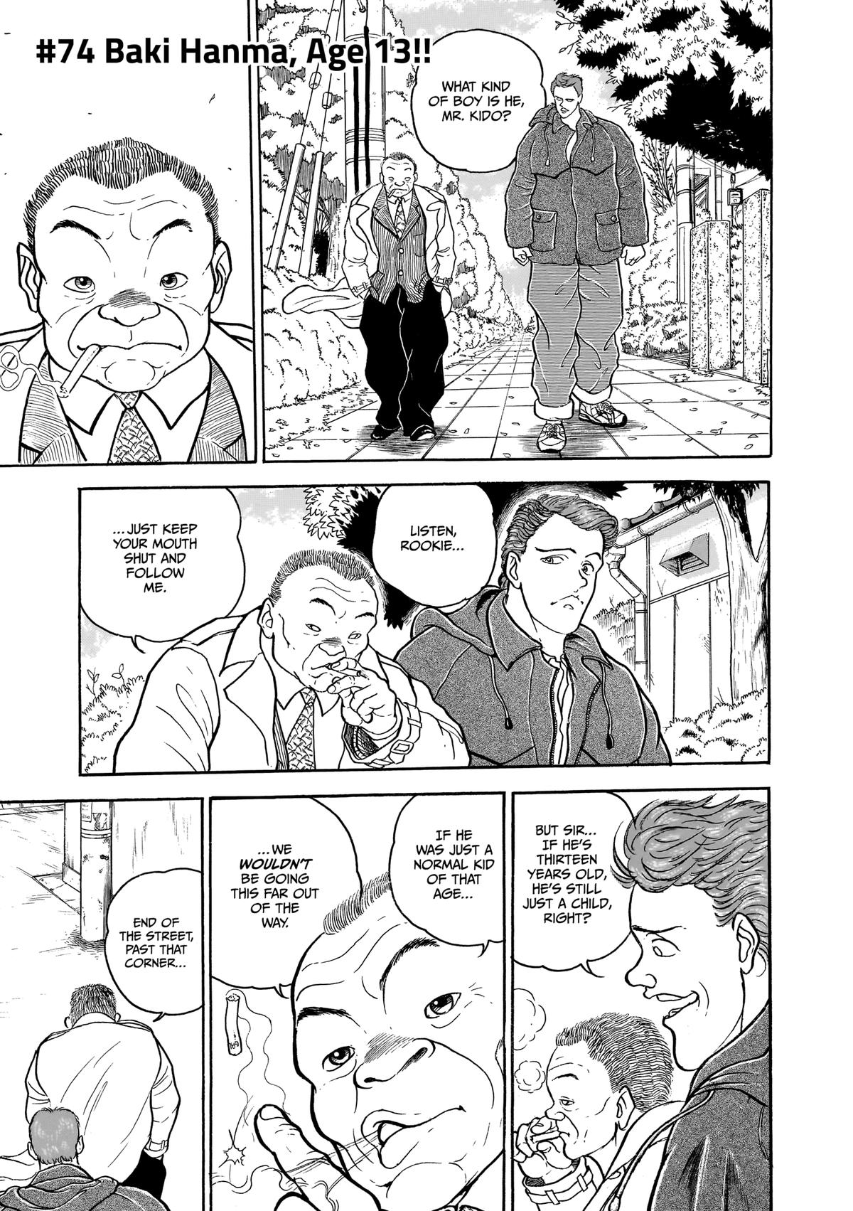 Read Baki The Grappler Manga Online
