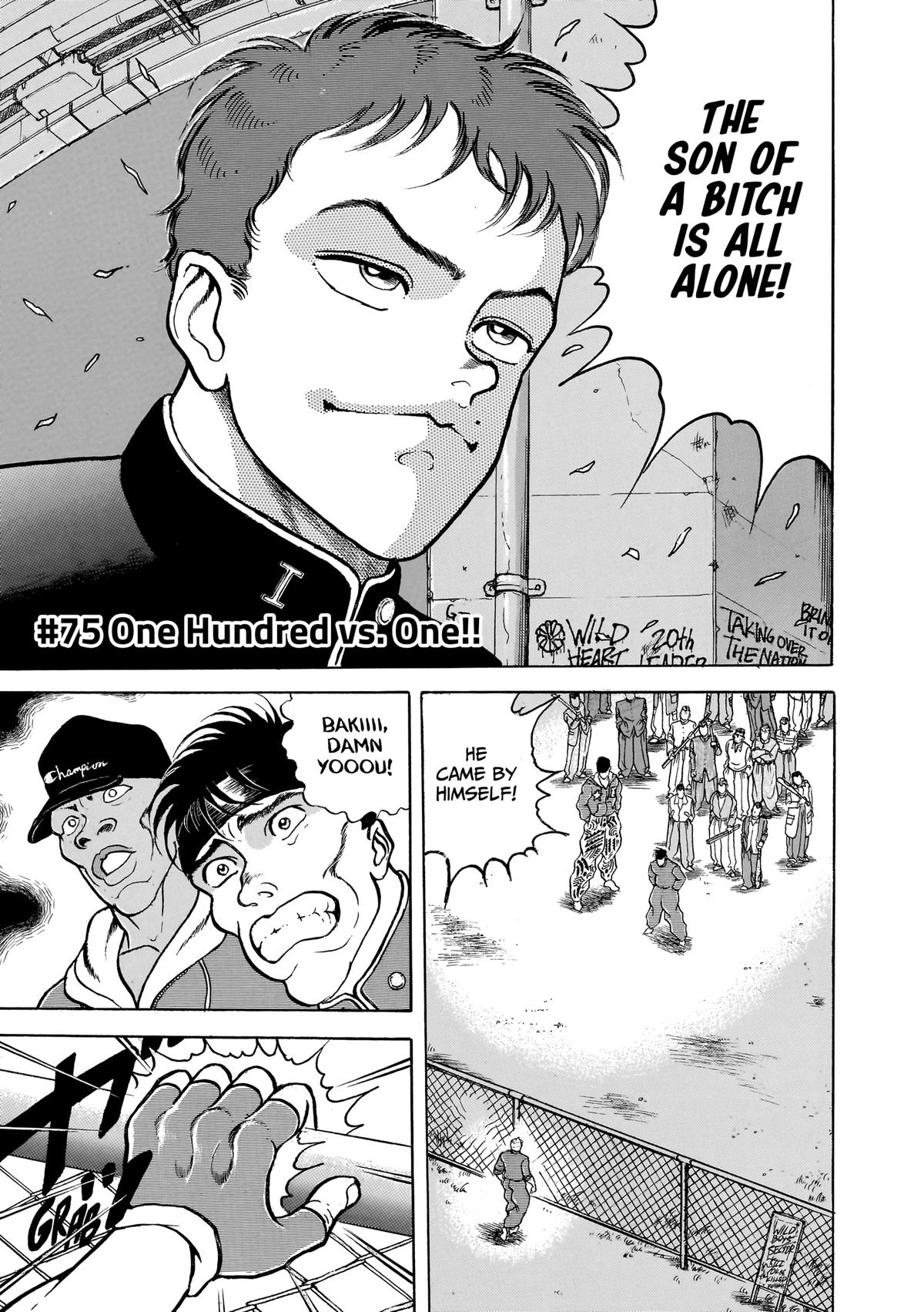 Read Baki The Grappler Manga Online
