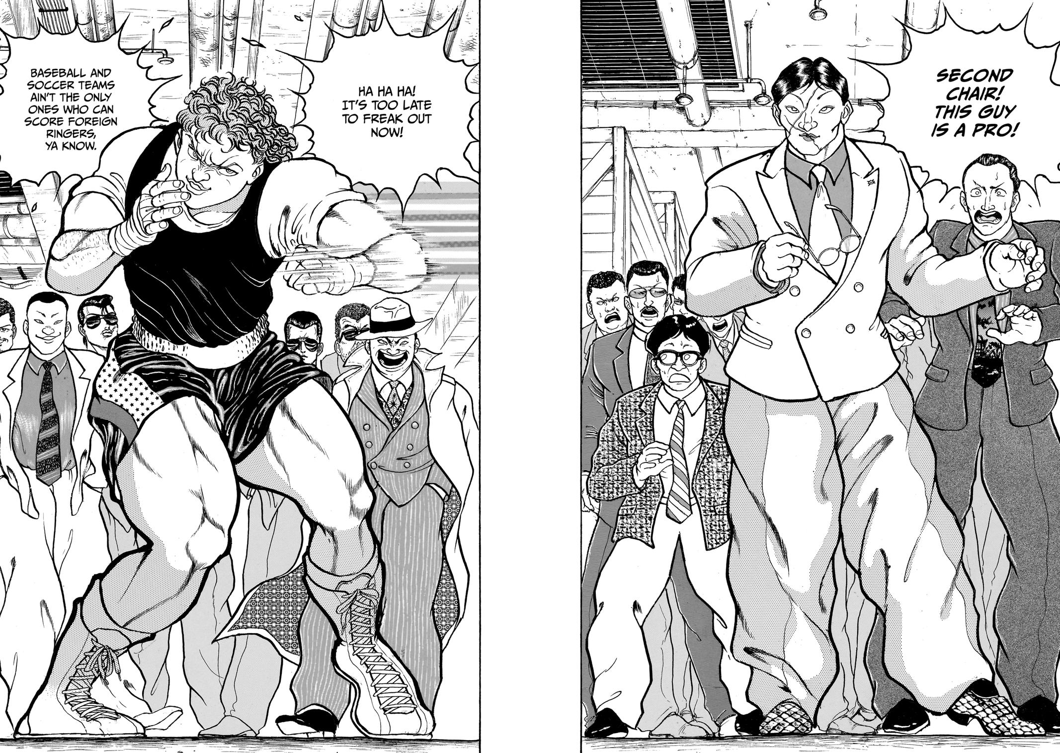 Read Baki The Grappler Manga Online
