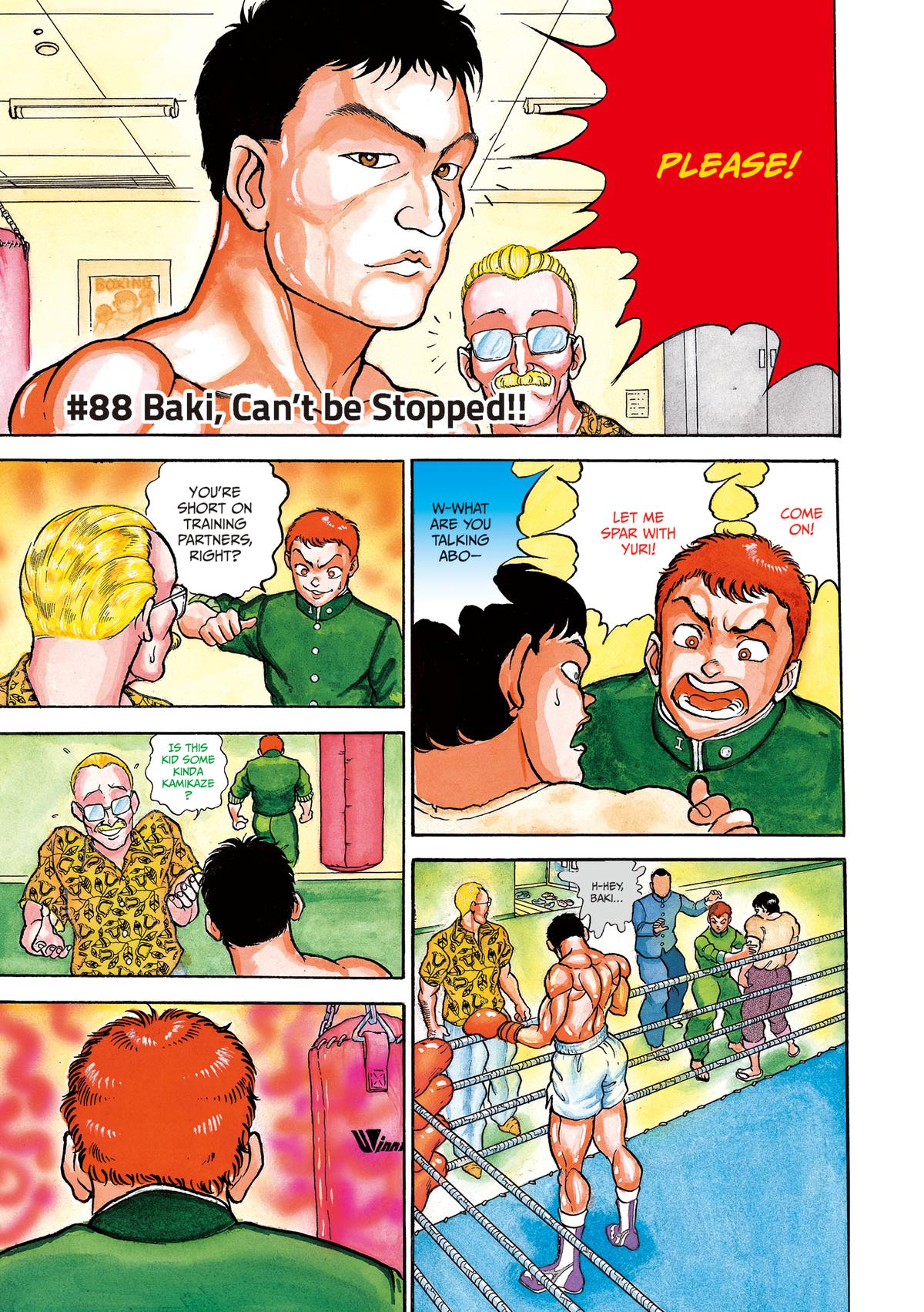 Read Baki The Grappler Manga Online