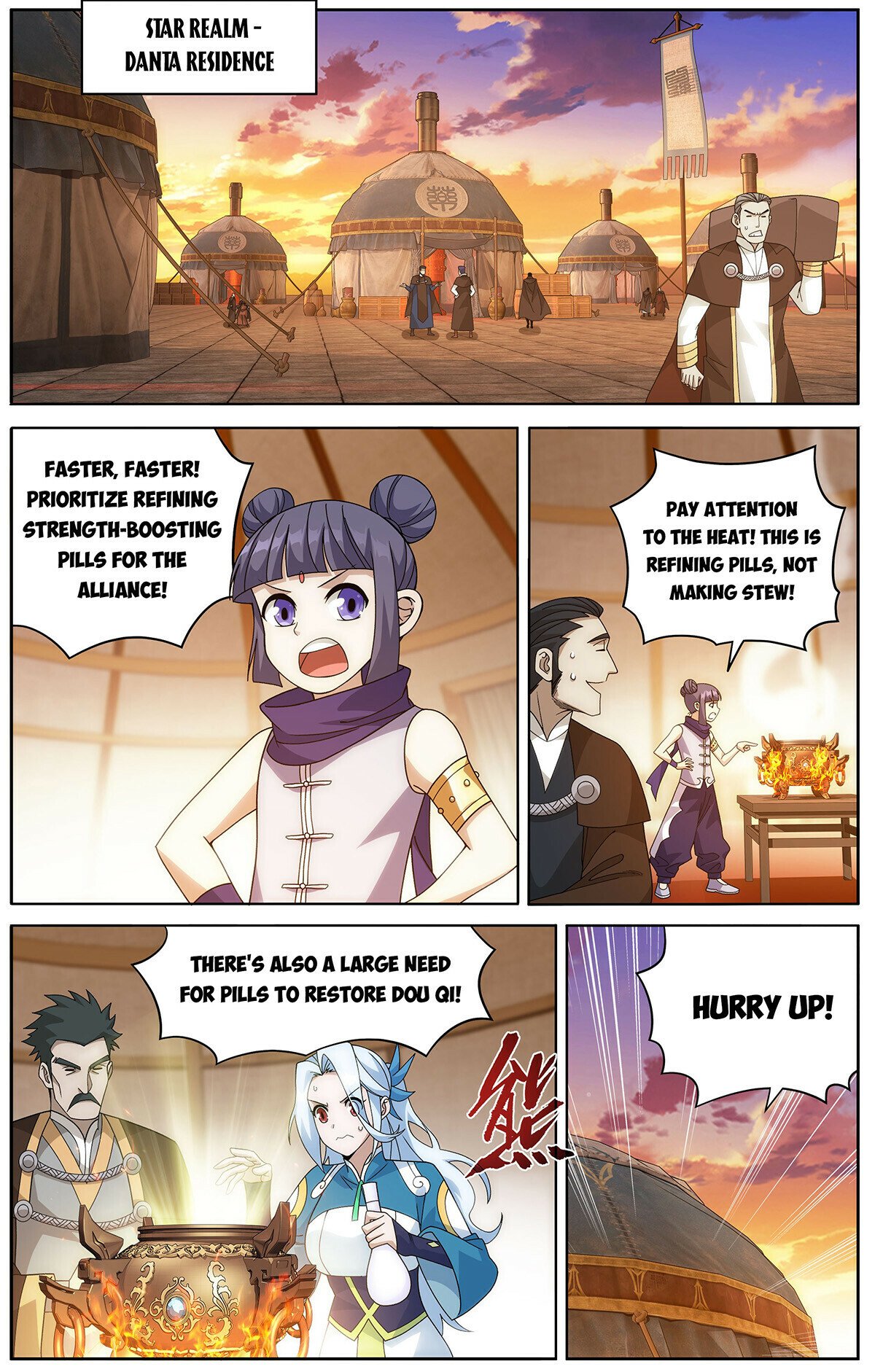Read Battle Through The Heavens Manga Online