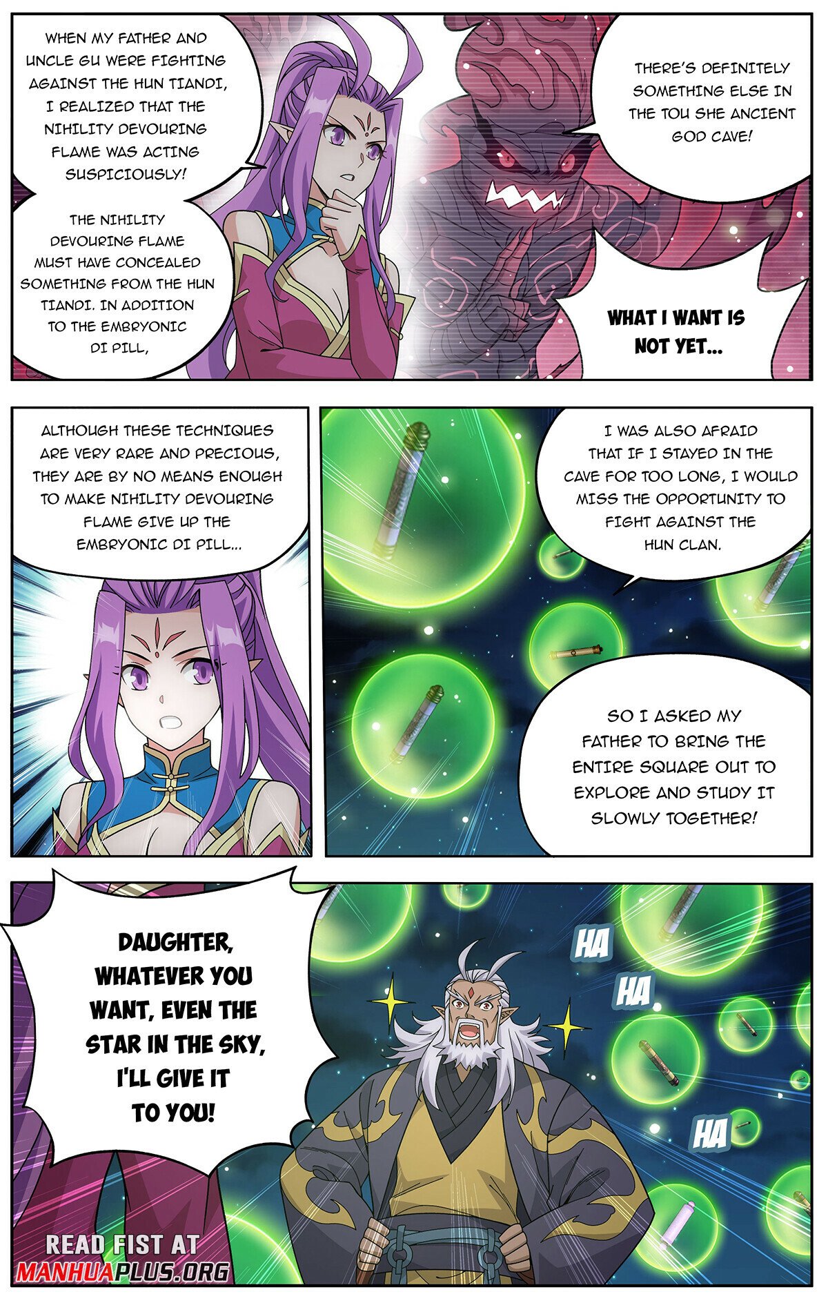 Read Battle Through The Heavens Manga Online