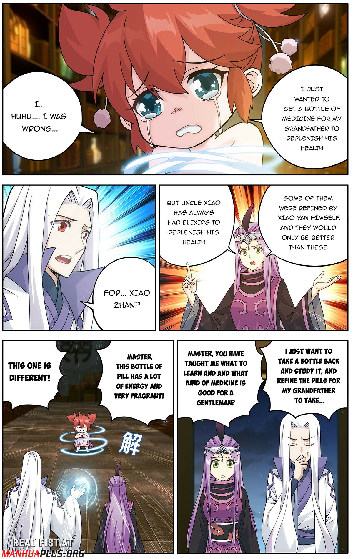 Read Battle Through The Heavens Manga Online