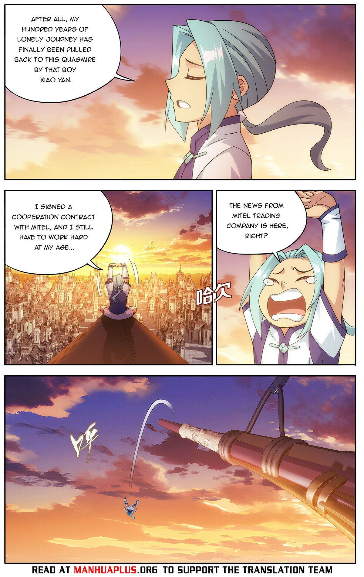 Read Battle Through The Heavens Manga Online