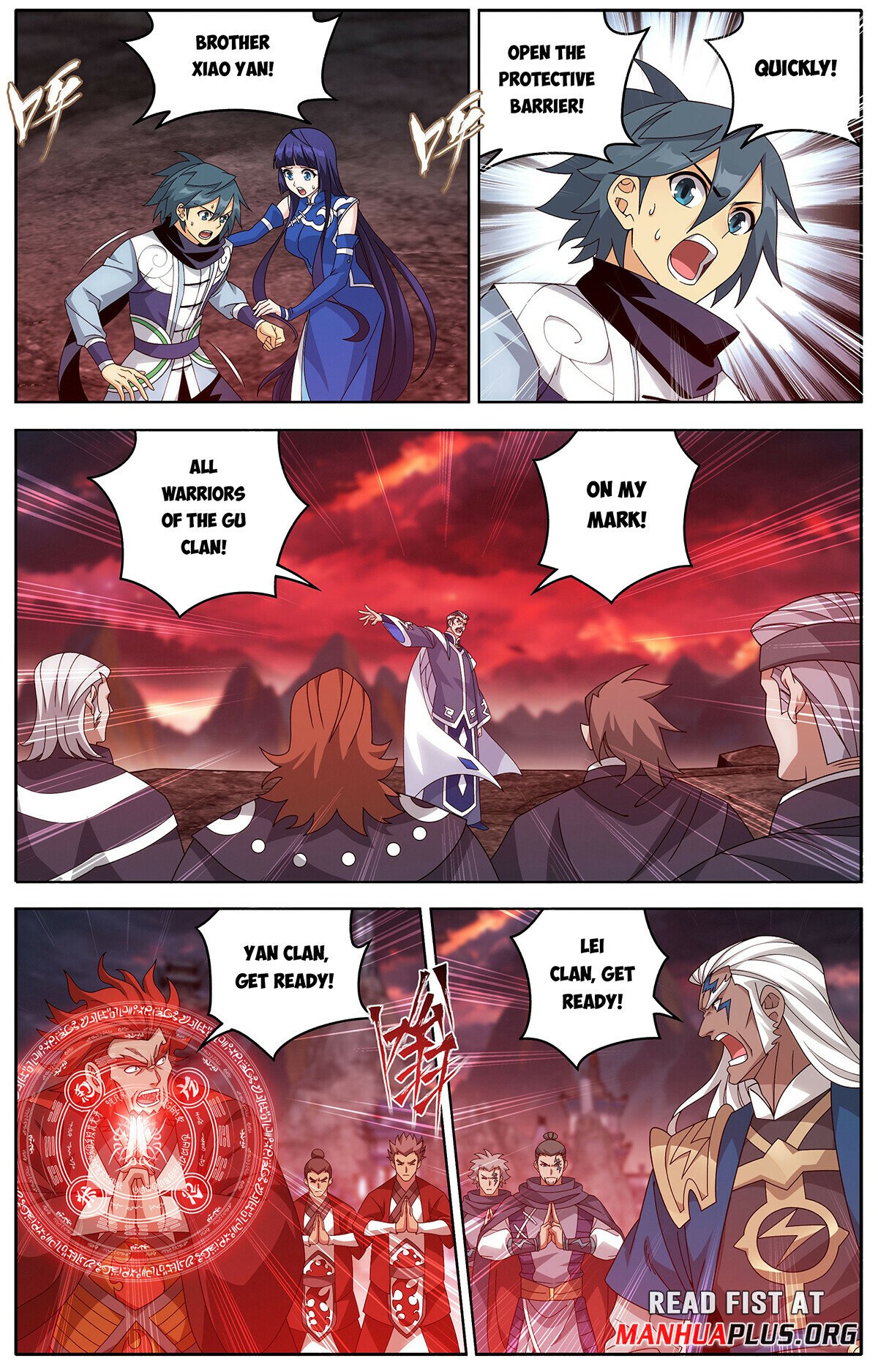 Read Battle Through The Heavens Manga Online