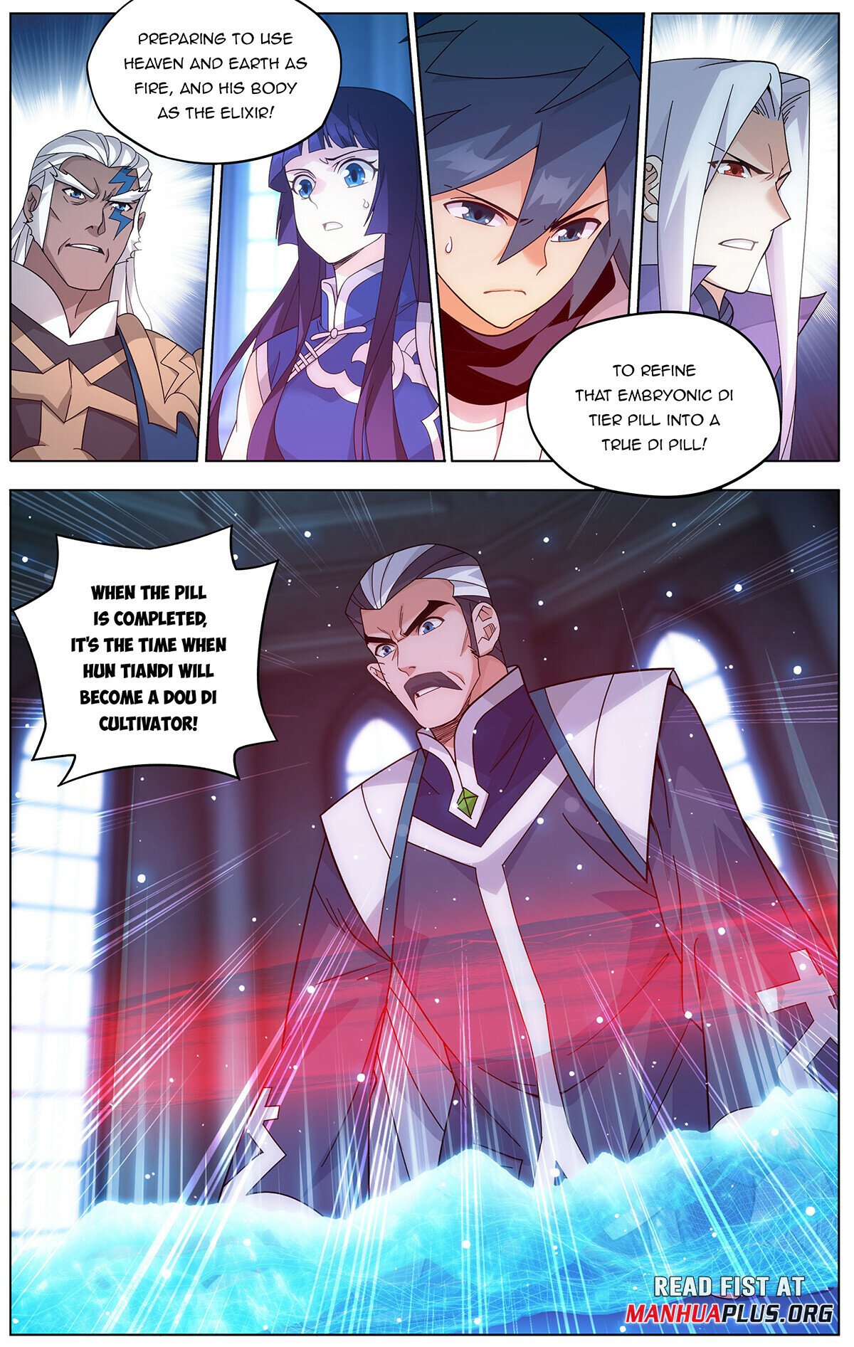 Read Battle Through The Heavens Manga Online