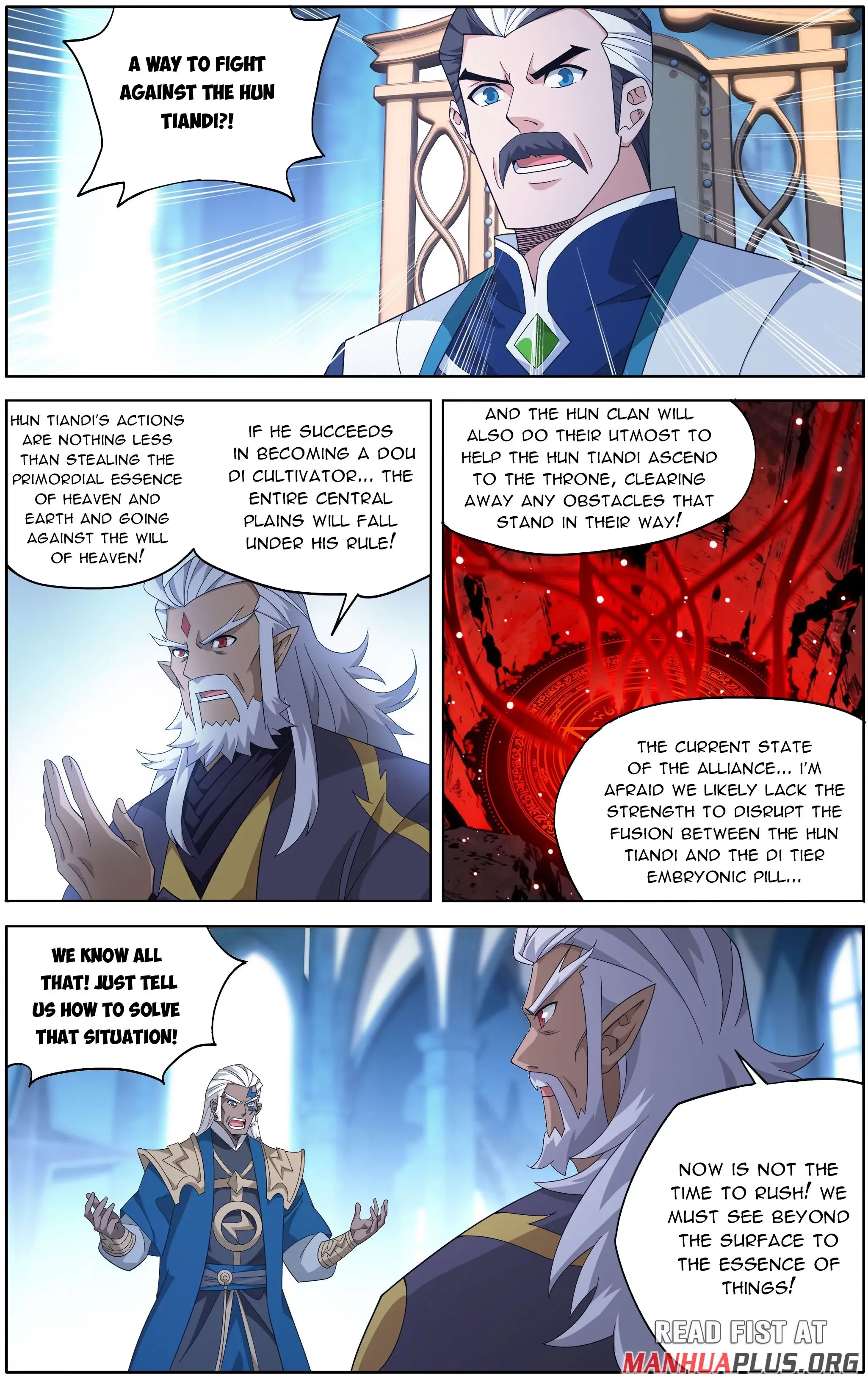 Read Battle Through The Heavens Manga Online