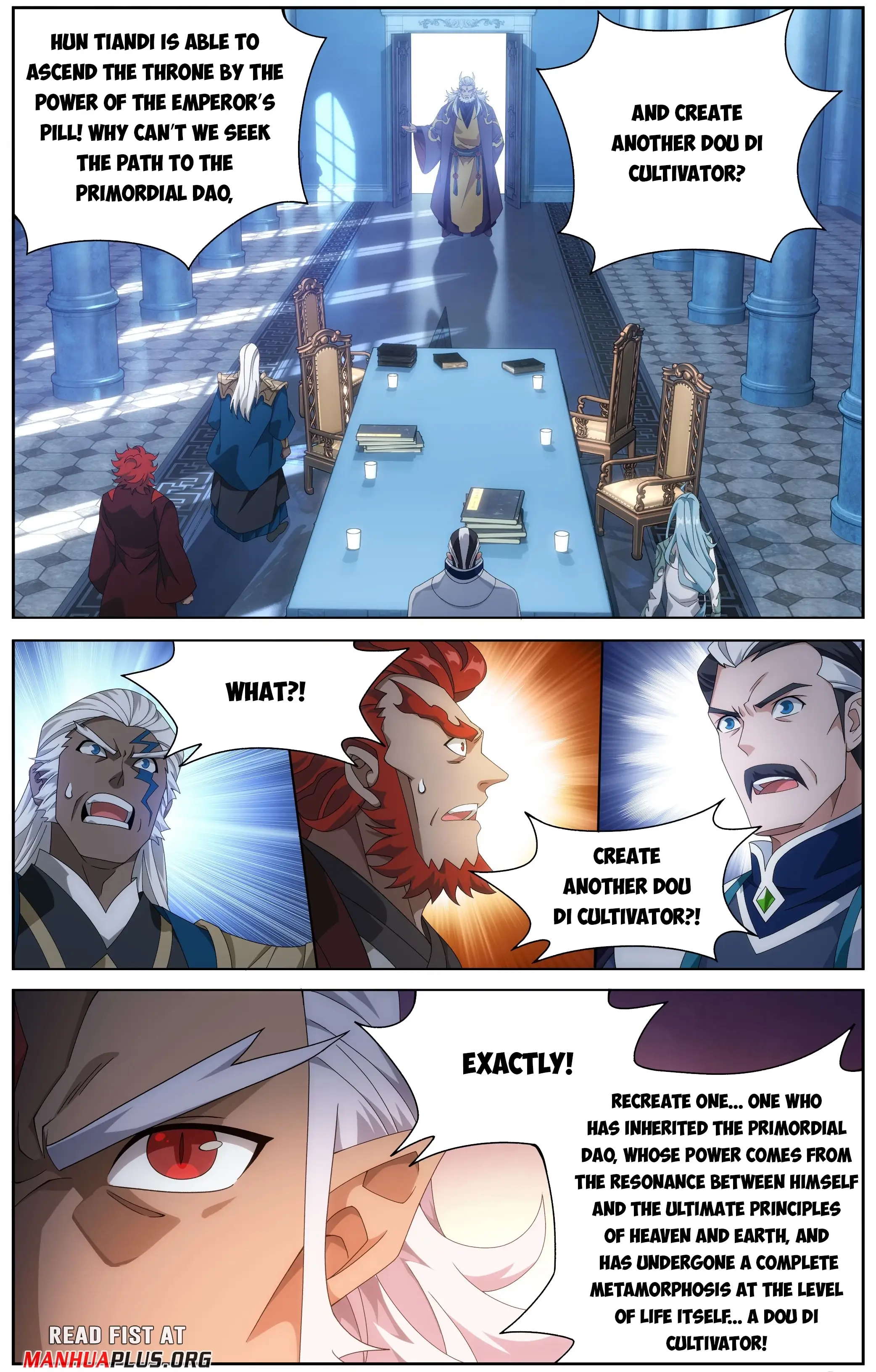 Read Battle Through The Heavens Manga Online